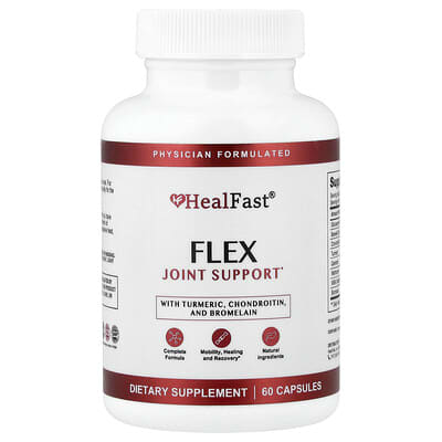 HealFast Flex, поддержка суставов, 60 капсул