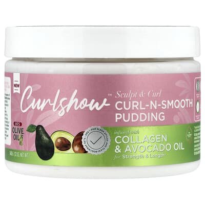 CurlShow™, Curl-N-Smooth Pudding , 12 oz (340 g)