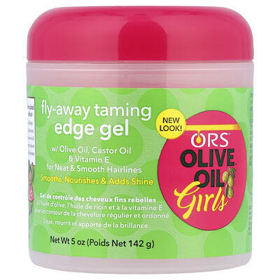 Гель для укладки волос Olive Oil™ Girls, Fly-Away Taming Edge Gel, 5 oz (142 g)