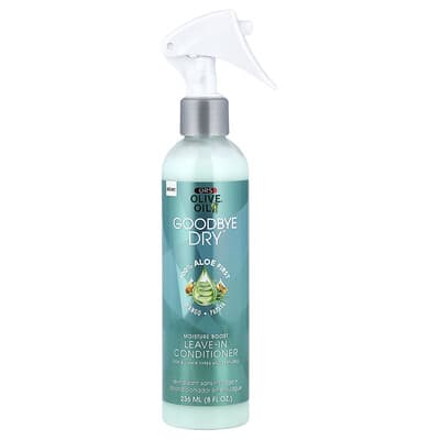 Olive Oil®, Goodbye Dry™, Moisture Boost Leave-In Conditioner, For All Hair Types and Textures, 8 fl oz (236 ml)