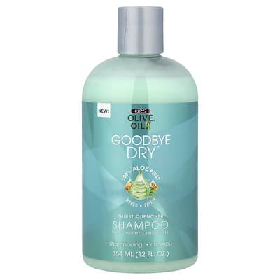 Olive Oil®, Goodbye Dry™, Thirst Quencher Shampoo, For All Hair Types, Mango Papaya, 12 fl oz (354 ml)