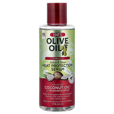 Сыворотка для защиты волос ORS Olive Oil Thermalast Heat Protection, 6 fl oz (177 ml)