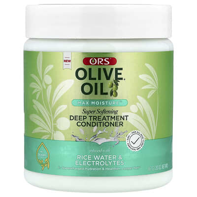Olive Oil®, Max Moisture™, Super Softening Deep Treatment Conditioner, For All Hair Types and Textures, 20 oz  (567 g)
