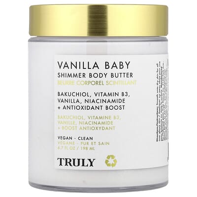 Масло для тела Truly Beauty Vanilla Baby Shimmer, 6.7 fl oz (198 ml)
