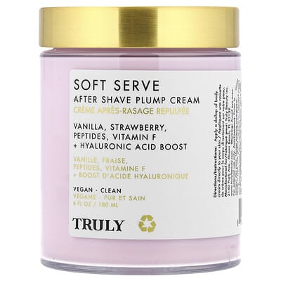 Soft Serve After Shave Plump Cream, 6 fl oz (180 ml)