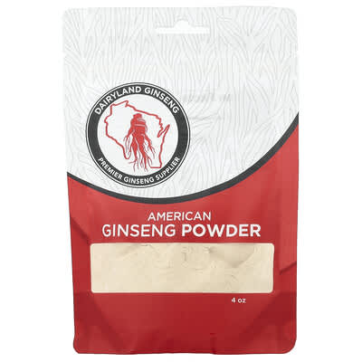Порошок американского женьшеня Dairyland Ginseng, 4 oz