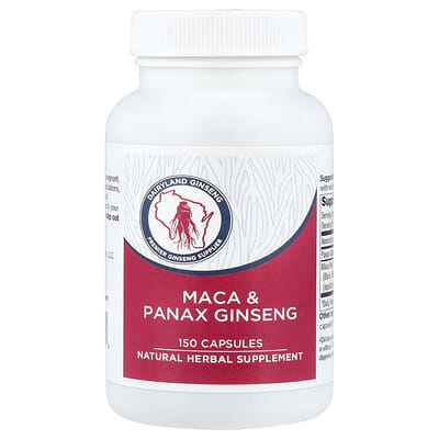 Dairyland Ginseng капсулы Maca & Panax Ginseng, 150 шт
