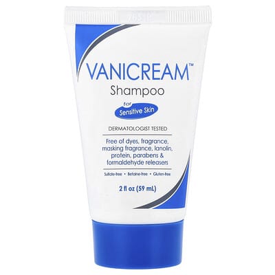 Vanicream Шампунь для чувствительной кожи, 2 fl oz (59 ml)