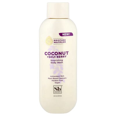 Soapbox Гель для душа, кокос + ягоды годжи, 20 fl oz (591 ml)