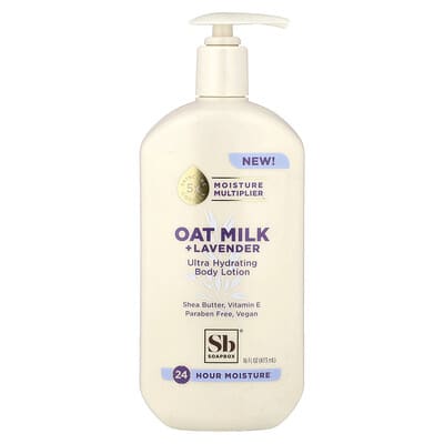 Ultra Hydrating Body Lotion, Oat Milk + Lavender, 16 fl oz (473 ml)