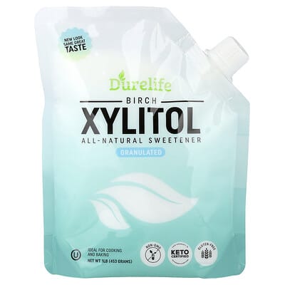 Birch Xylitol, Granulated, 1 lb (453 g)