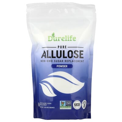 Порошок аллулозы DURELIFE Pure Allulose, 1 lb (453 g)