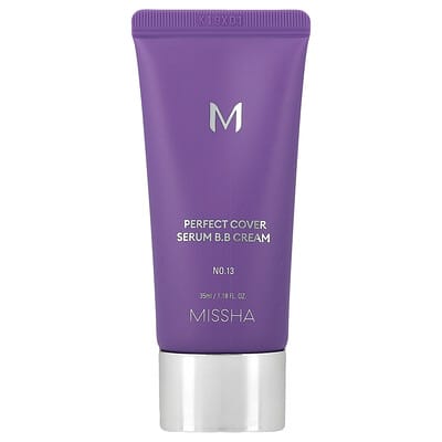Missha BB крем Perfect Cover Serum, № 13 Light Fair, 1.18 fl oz (35 ml)