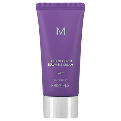 Missha Perfect Cover сыворотка-BB крем, № 17 Fair, 1.18 fl oz (35 ml)