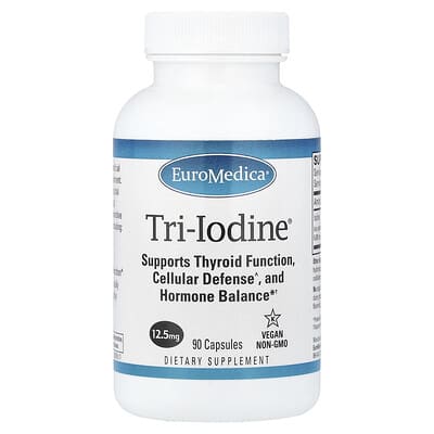Tri-Iodine®, 12.5 mg, 90 капсул