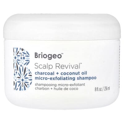 Шампунь для микроэксфолиации Scalp Revival™, с углем и кокосовым маслом, 8 fl oz (236 ml)