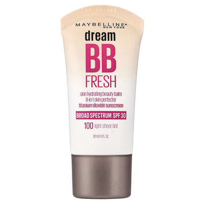 Dream BB Fresh, Skin Hydrating Beauty Balm, SPF 30, 100 Light Sheer Tint, 1 fl oz (30 ml)