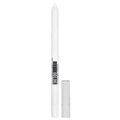 Tattoo Studio, Eyeliner, Sharpenable Gel Pencil, Waterproof, 970 Polished White, 0.04 oz (1.2 g)
