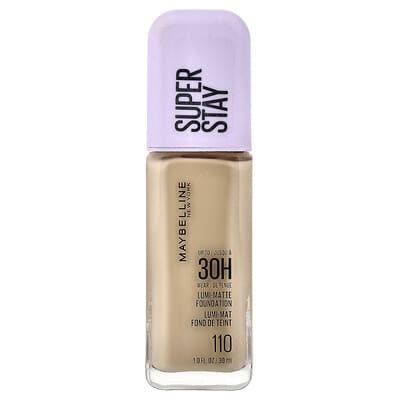 Super Stay, Lumi-Matte Foundation, 110, 1 fl oz (30 ml)