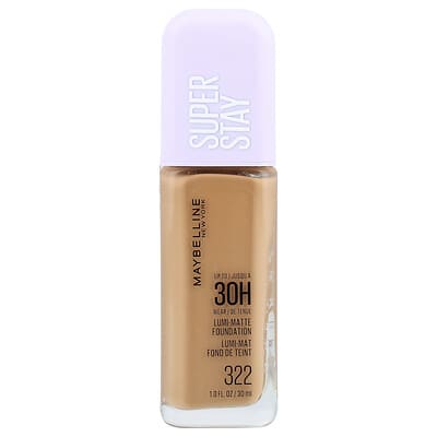 Super Stay, Lumi-Matte Foundation, 322, 1 fl oz (30 ml)