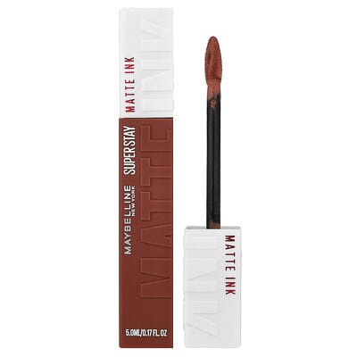 Матовая помада Maybelline Super Stay, 70 Amazonian, 0.17 fl oz (5 ml)