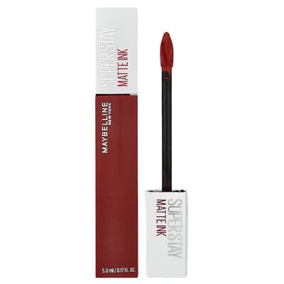 Матовая помада Maybelline Super Stay, 117 Ground-Breaker, 0.17 fl oz (5 ml)