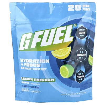 G FUEL напиток Hydration + Focus Lemon Limelight
