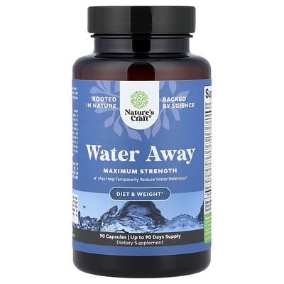 Water Away, максимальная сила, 90 капсул