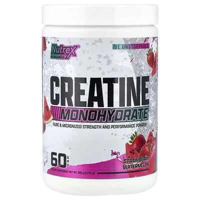 Creatine Monohydrate, Strawberry Watermelon, 13.76 oz (390 g)