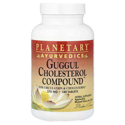 Ayurvedics, Guggul Cholesterol Compound™, 180 таблеток