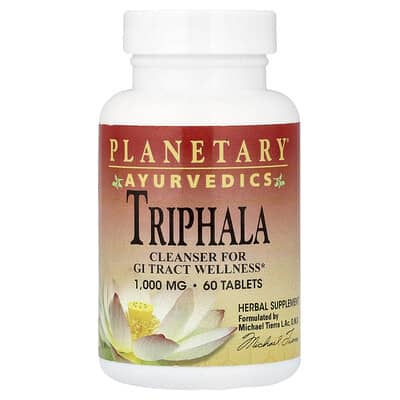 Ayurvedics, Triphala, 60 таблеток