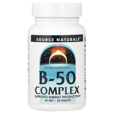 B-50 Complex, 50 Tablets