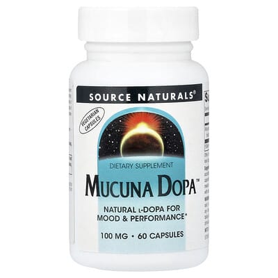 Mucuna Dopa™, 100 mg, 60 капсул