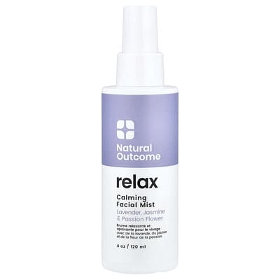 Успокаивающий мист для лица Relax, 4 oz (120 ml)