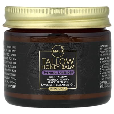 Бальзам Tallow Honey Evening Lavender, 2 fl oz (59.15 ml)