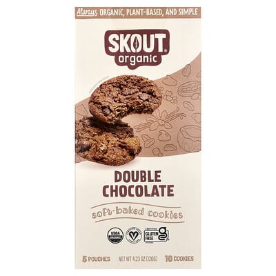 Печенье Soft-Baked Double Chocolate, 5 пакетов по 24 g