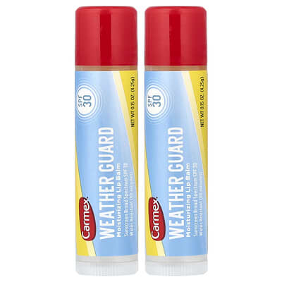 Weather Guard, Moisturizing Lip Balm, SPF 30, 2 Pack, 0.15 oz (4.25 g) Each