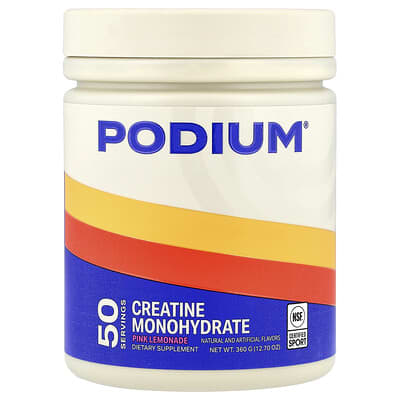 Creatine Monohydrate, Pink Lemonade, 12.7 oz (360 g)