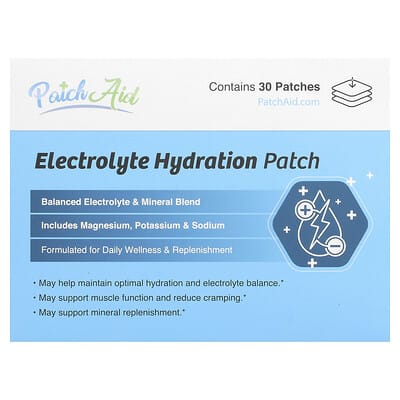 PatchAid пластырь для электролитной гидратации, 30 шт