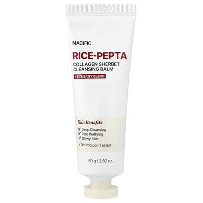 Очищающий бальзам Rice + Pepta Collagen Sherbet Cleansing Balm, 2.82 oz (80 g)