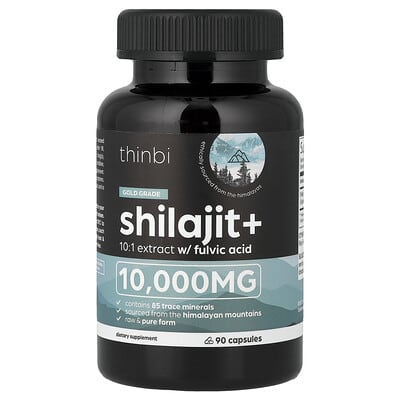 Shilajit+, 90 капсул (500 mg per Capsule)