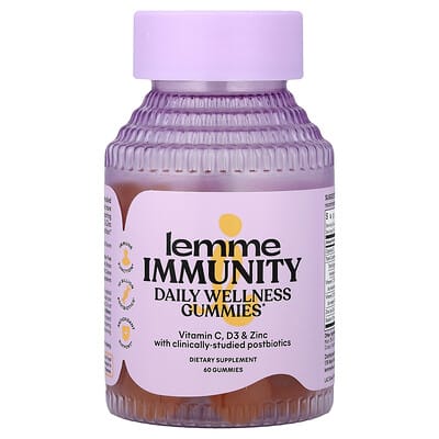 Immunity Daily Wellness Gummies, Sweet Orange, 60 Gummies