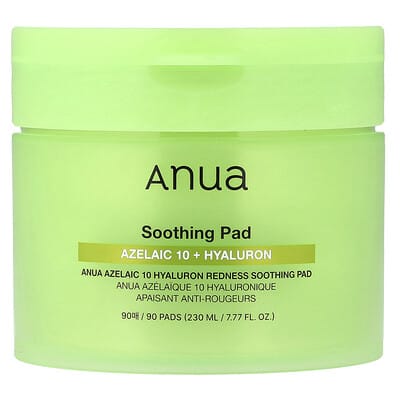Успокаивающие диски Azelaic 10 Hyaluron Redness Soothing Pad, 90 Pads