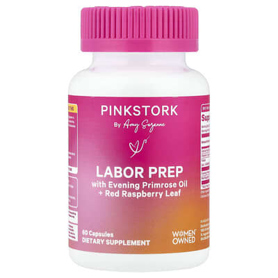 Pink Stork Labor Prep, 60 капсул