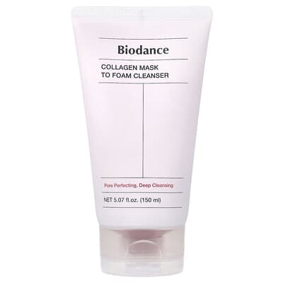 Biodance очищающая пенка-маска с коллагеном, 5.07 fl oz (150 ml)