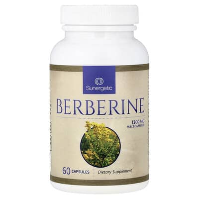 Berberine, 60 капсул (600 mg на капсулу)