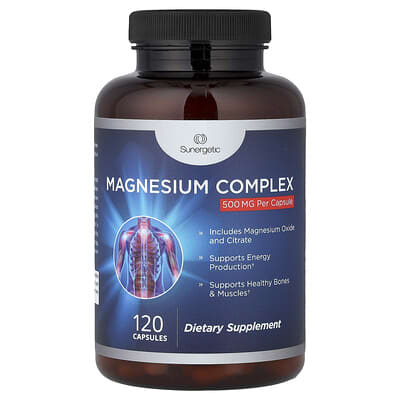 Магниевый комплекс, 500 mg, 120 капсул