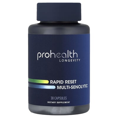 Rapid Reset Multi-Senolytic, 30 капсул