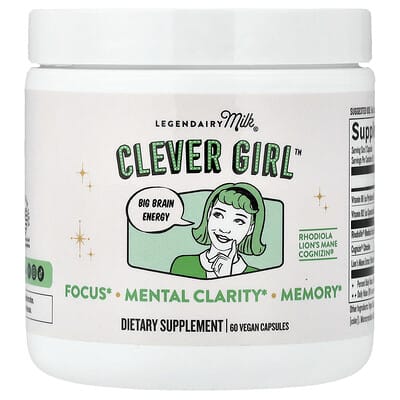 Clever Girl™, 60 веганских капсул