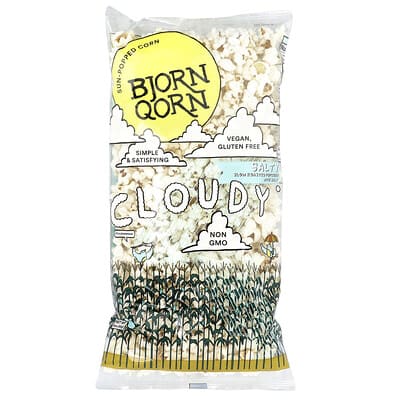 Sun-Popped Corn, Cloudy Salty, 3 oz (85 g)